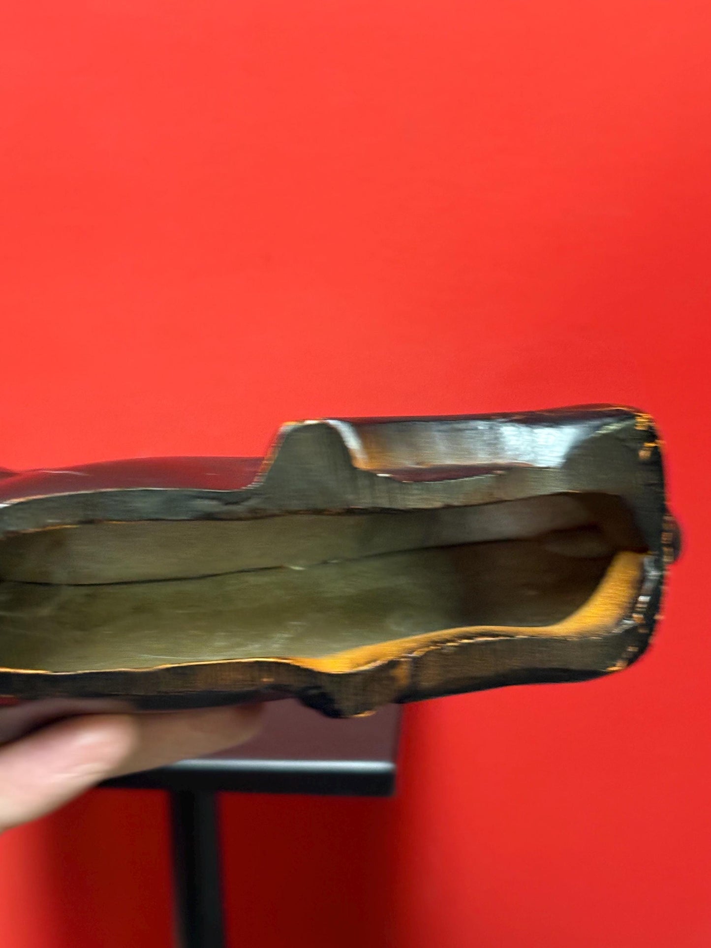 10 x 6 high vintage cast bronze deer statue great look and patina