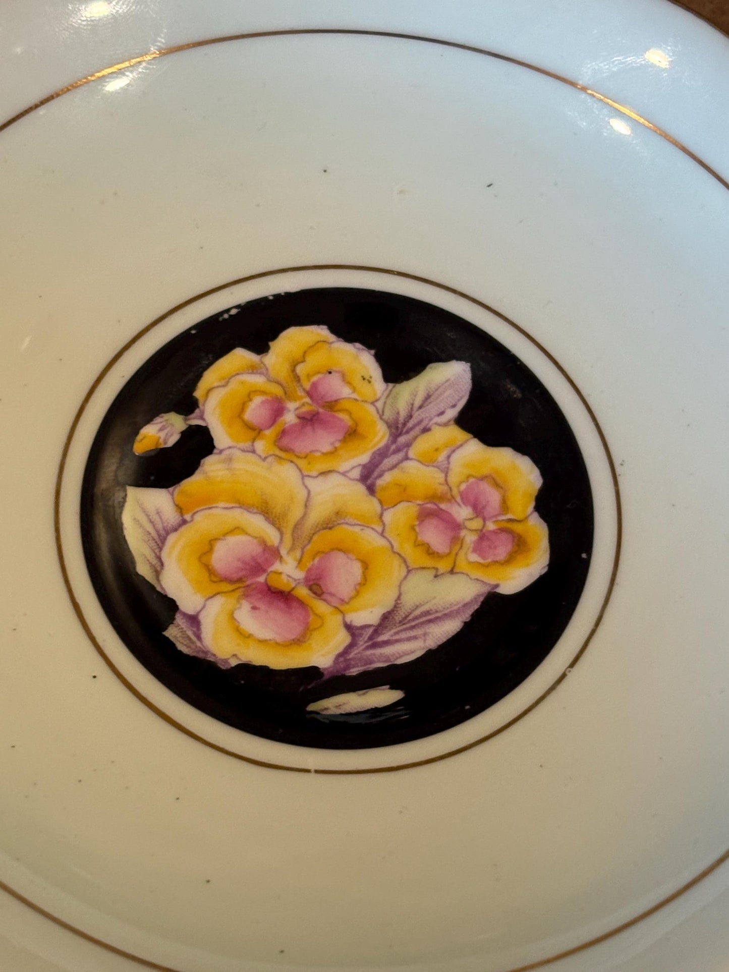 Stunning English double paragon  Full floating flower cup and saucer  fabulous condition  value priced