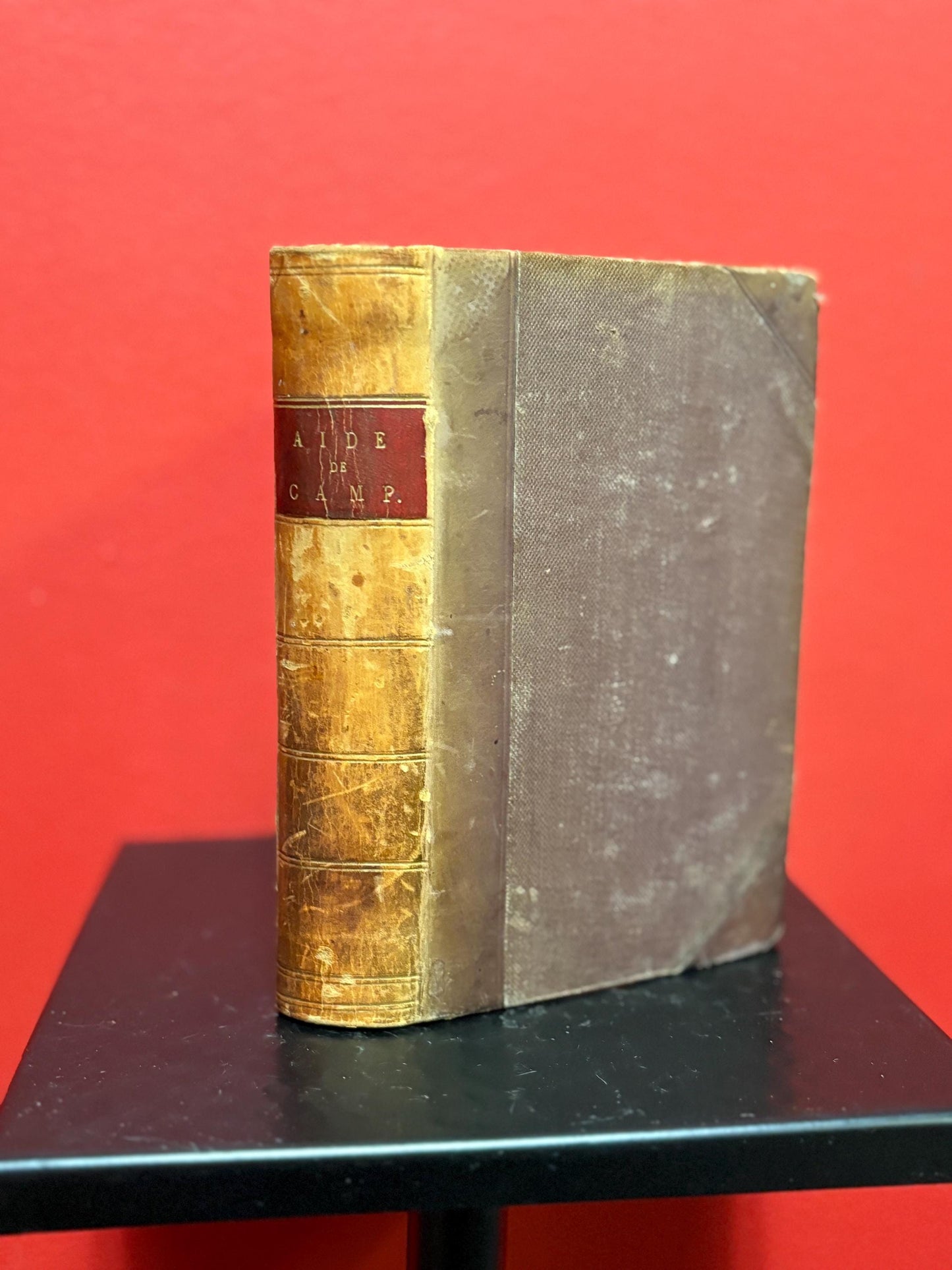 AIDE DE CAMP book by James Grant 1864  Antique condition