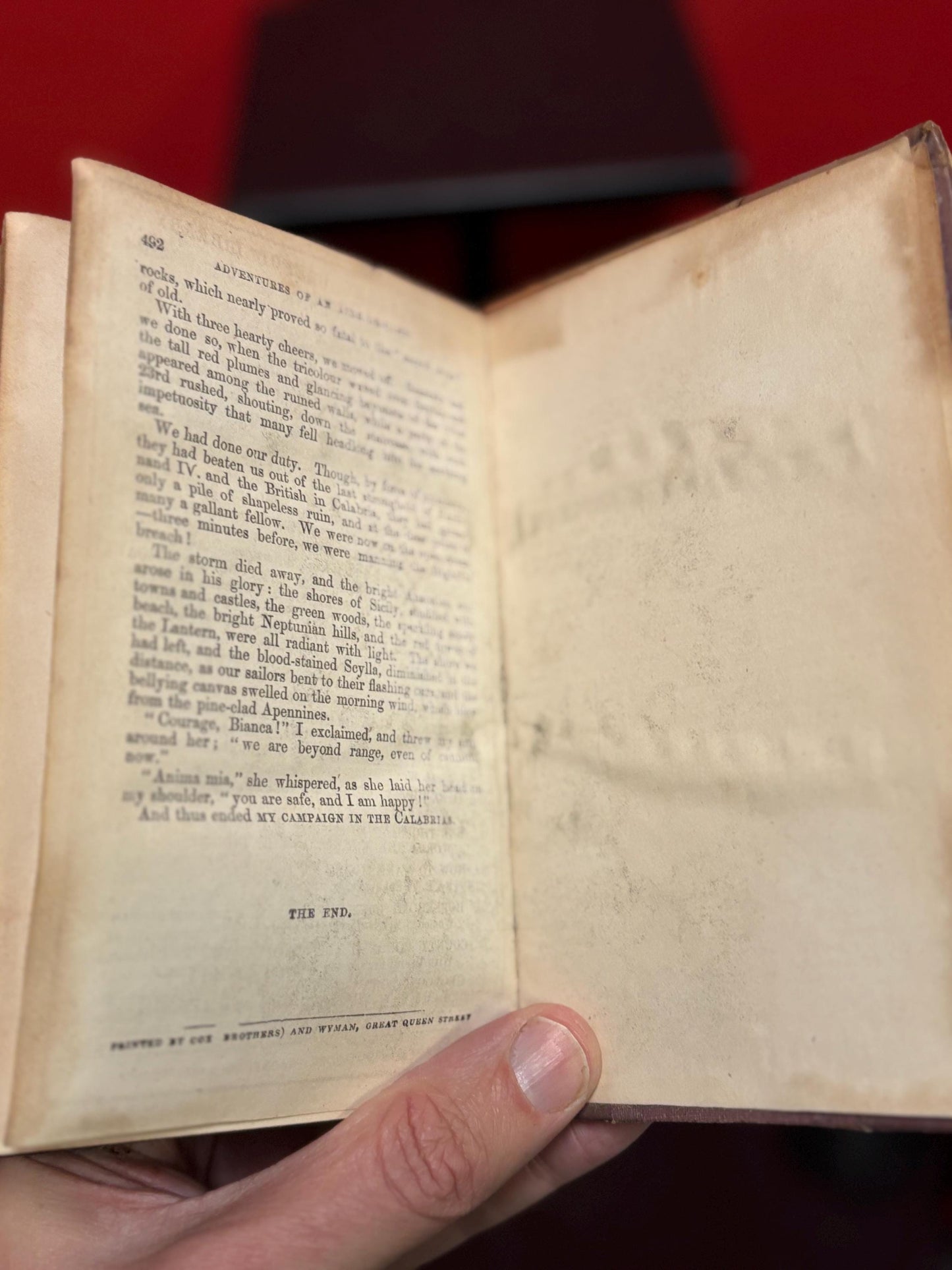 AIDE DE CAMP book by James Grant 1864  Antique condition