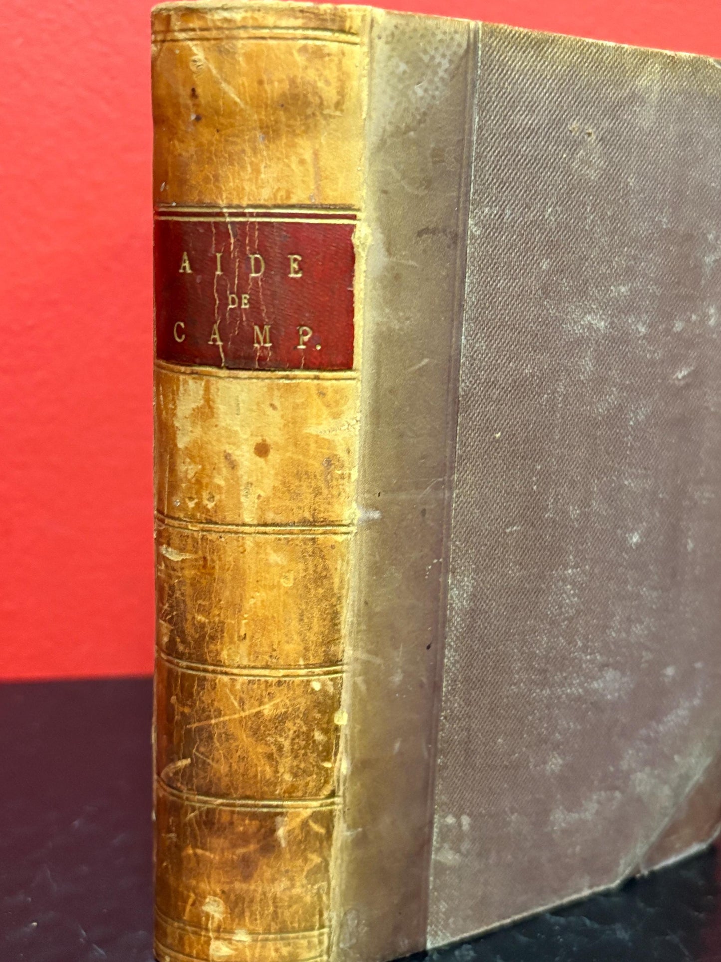 AIDE DE CAMP book by James Grant 1864  Antique condition