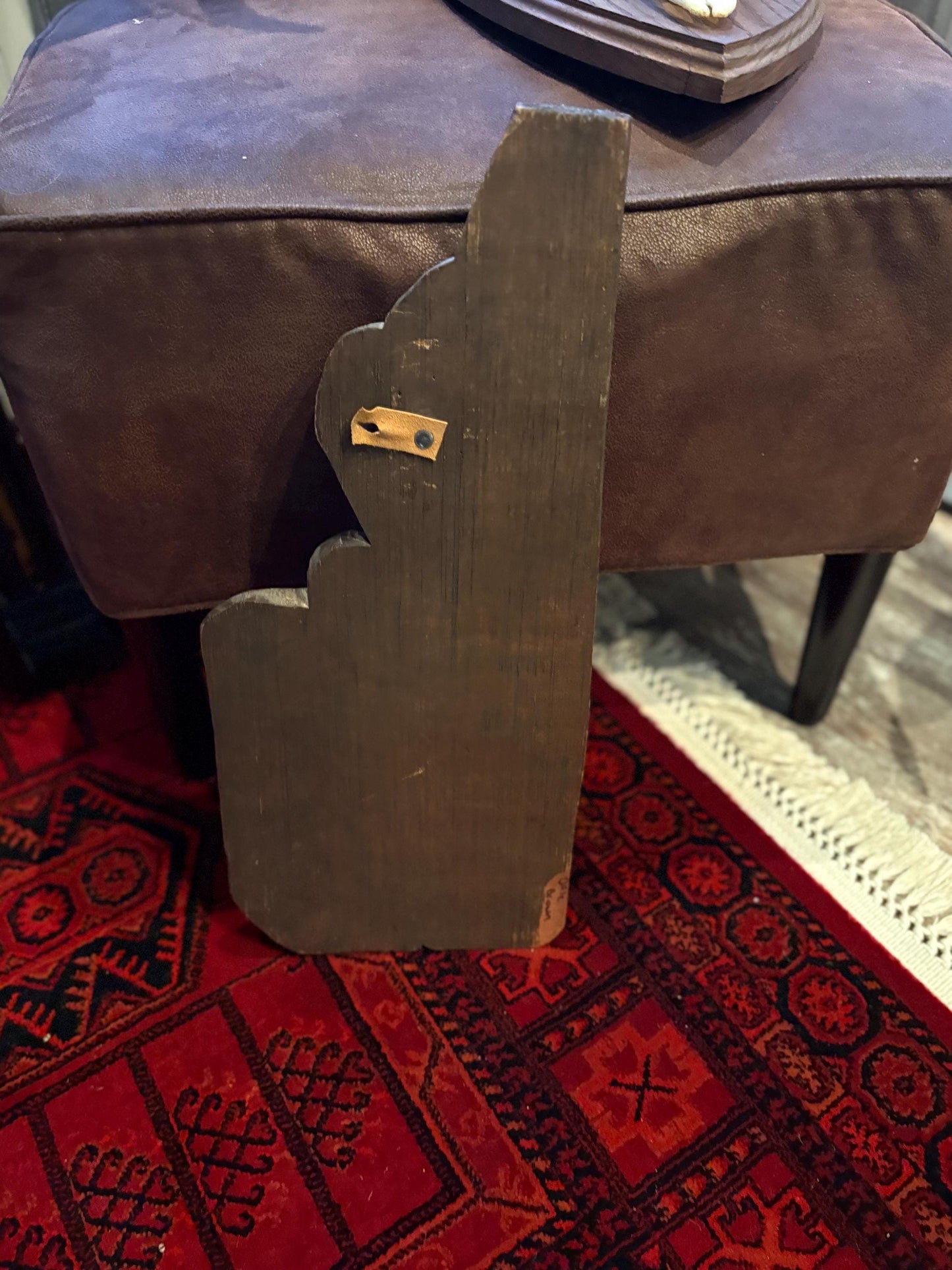 Stunning 20 x 9 wide indigenous first Pacific Northwest Coast Dale Brown Beaver transformation plaque - amazing value and ready to hang