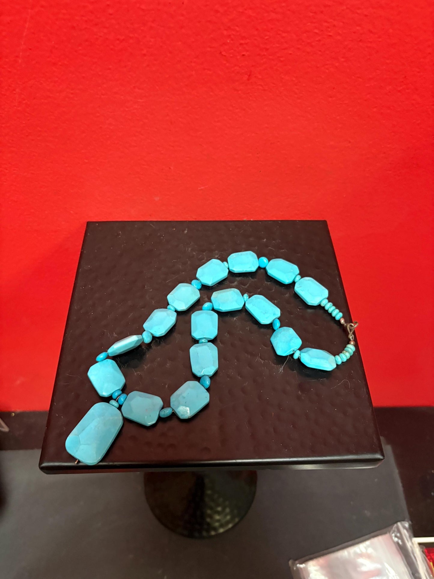 Lovely approximately 20 inch turquoise necklace at great value
